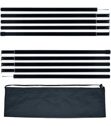 Person Tent Pole Replacement 36-Pack Fiberglass Tent Poles