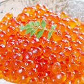 食の達人 いくら醤油漬け 紅鮭イクラ 1kg（250g×4p） | 鮮度良し！小粒だけど、ねっとり濃厚な味わい♪