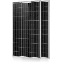 新品◆200w/ソーラーパネル/EcoVol ECO-WORTHY 200W PERCソーラーパネル2枚
