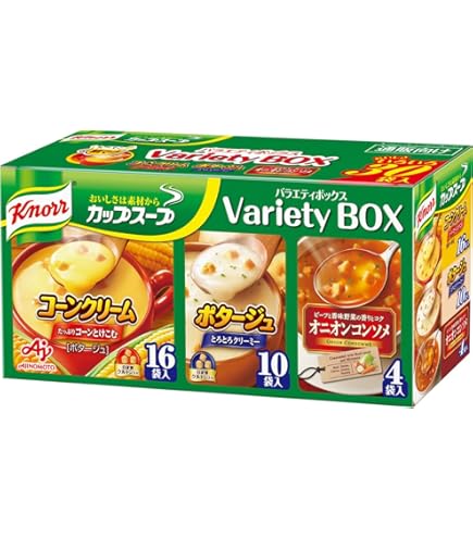 Amazon | クノール 味の素 カップスープ 8種 バラエティ24食セット