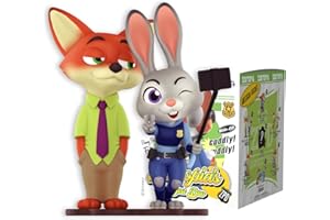 52TOYS BLINDBOX ズートピア(ZOOTOPIA) Zootopia's Best Duo「ベストパートナー」シリーズ ブラインドボックス フィギュア ガチャガチャ コレクション おもちゃ 塗装済み コレクター・誕生日・クリスマスのギフト