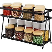 Amazon｜調味料ラック スパイスラック 調味料収納 組み立て不要