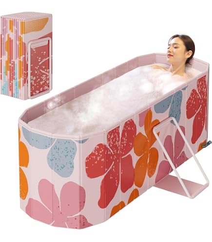 Amazon.co.jp: SUPTOPポータブル浴槽 膨張式 折りたたみ 450 L 特大 