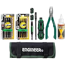 Amazon | ENGINEER エンジニア 合体工具9点セット 頭が潰れた