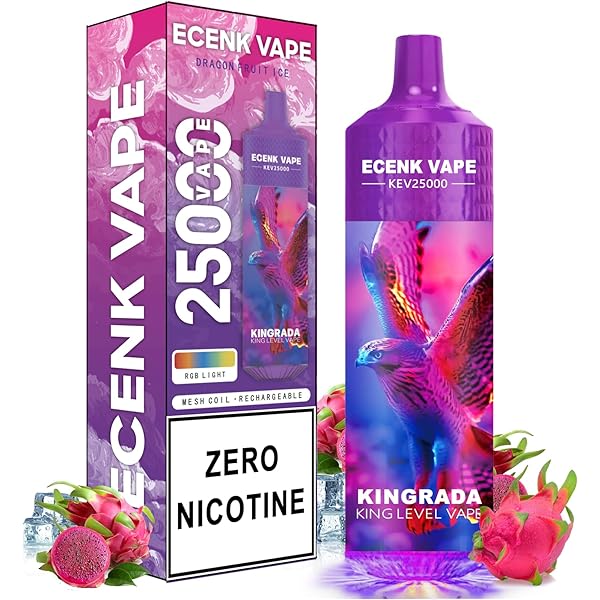 Amazon | Ecenk 電子タバコ シーシャ VAPE 15,000回吸引可能