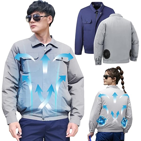 【未使用品】爽快ジェットファン3 空調服 熱中症対策 服内の涼しい風 爽快ジェットファン3(バッテリー一体型) 日本緑十字社