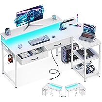 ゲーミングデスク 120cm LED付き　デスク　パソコン Amazon | LEDゲーミングデスク「メーカー一年保証」幅120 cm