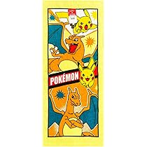 Amazon｜林(Hayashi) フェイスタオル 約34×80cm ポケモン リザードン