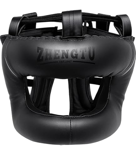 本革製WINDYヘッドギア HP-2 黒 M+ファールカップM - ボクシング  