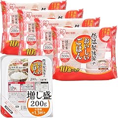 アイリスオーヤマ パックご飯 200g×40個 国産米 100% 低温製法米
