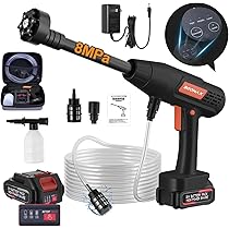 Amazon | BOOMAX 高圧洗浄機 コードレス 充電式 8MPa圧力