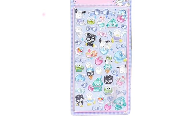 Winnges 3D立体シール可愛いデコレーション1枚セッ,携帯電話飾り用 DIY用 手帳用 貼り付け可能 手芸用品大容量 スマホケース 手帳 diy (S2)