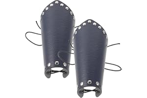 HOODANCOS ポータブル可能アームガード 軽量レザー製弓矢用アームプロテクター 狩猟アウトドアスポーツ用腕カバー 圧力防止と擦れ防止に