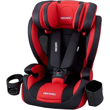RECARO チャイルドシート 赤黒 ISOFIX対応 RECARO チャイルドシート 赤黒 ISOFIX対応