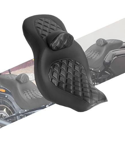 Amazon | HCmotorku バイク シート タンデムシート ピリオンシート