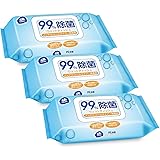 VINDA 除菌ウェットティッシュ［ノンアルコールタイプ / 80枚入り×3個］大判 厚手 蓋つき エンボスシート 無香料 99％除菌認定品