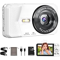 出品中のデジカメまとめてデジタルカメラ Amazon | QZTCAMERA デジカメ 4K デジタルカメラ 6400万画素