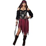 Queen Of The High Seas Adult Costume 公海大人の衣装の女王は、 "♪ハロウィン♪サイズ：X-Large (12-14)