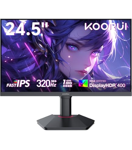 Amazon.co.jp: JAPANNEXT 24.5インチ ゲーミングモニター 360Hz 1ms