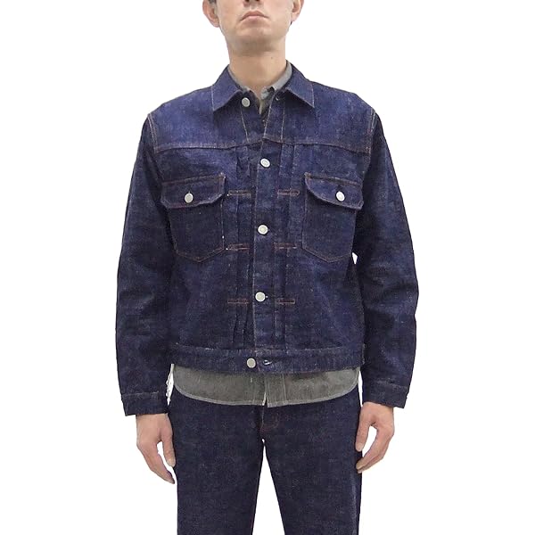 Amazon | [ステュディオ・ダルチザン] 45th 藍桜デニム