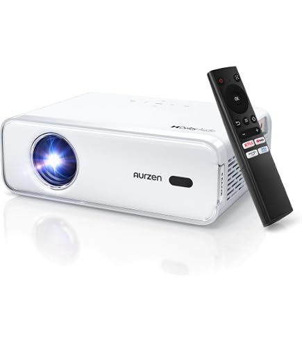 Amazon.co.jp: Aurzen プロジェクター EAZZE D1 本体＋高さ調整