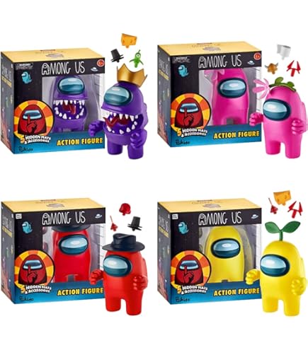 Amazon.co.jp: AMO TOYS Among Us - アクションフィギュア - 1
