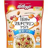 ケロッグ 1日分のマルチビタミングラノラ 糖質オフ 400g ×6袋