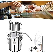 Megahome 水蒸気蒸留器 Amazon | Ddasam 蒸留器 精油 ハーブ 家庭用 浄水ポット 蒸留水