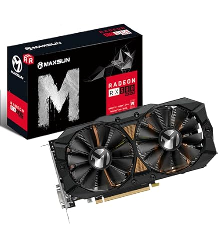 51RISC Radeon RX 580 8GB Graphics Card, GDDR5 256bit 2048SP VR