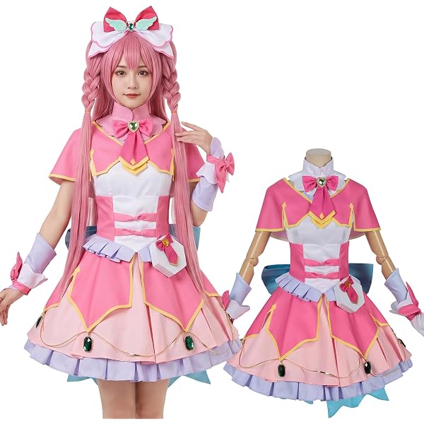 Amazon.co.jp: ドキドキ！プリキュア☆キュアハート コスプレ衣装（ 靴