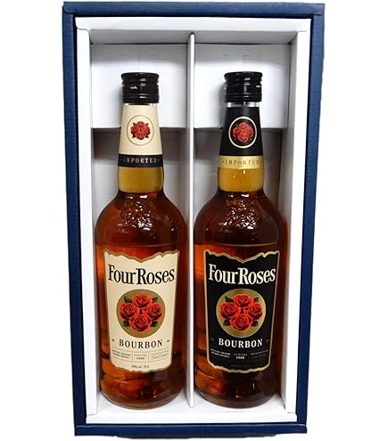 Four Roses ブラック　バーボン 2本セット フォアローゼズ ブラック バーボン アメリカン レビュー動画/味/比較