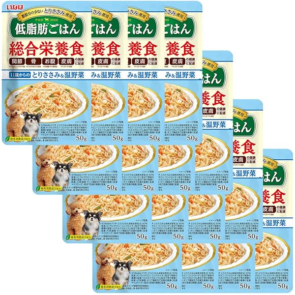 いなば　低脂肪　総合栄養食　パウチ　犬　3種　128袋 低脂肪クランキー 野菜だし ビーフ味 | 商品情報 - ドッグフード