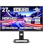 Amazon.co.jp: TITAN ARMY 27インチ 量子ドット MiniLED HDR1000相当