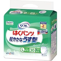 Amazon | リフレ はくパンツ 長時間安心 4回分吸収 大人 紙おむつ 尿
