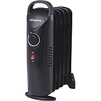 De'Longhi Oil Column Heater, Portable Radiator, Safe Cool Surface, Room  Thermostat, 24h Timer, Carrying Handles, Folding Wheels, DL1001T, 1000W,  White : Amazon.com.au: Home
