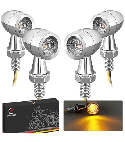 Amazon | Kanoan ヤマハ 用 ウインカー 12V 4個 セット アンバー