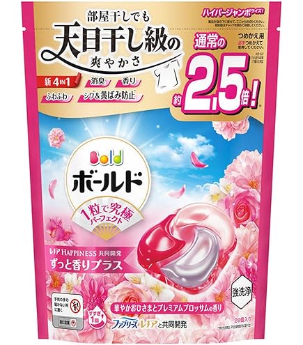 Amazon.co.jp: P&G ボールドジェルボール 4D 爽やかフレッシュフラワー