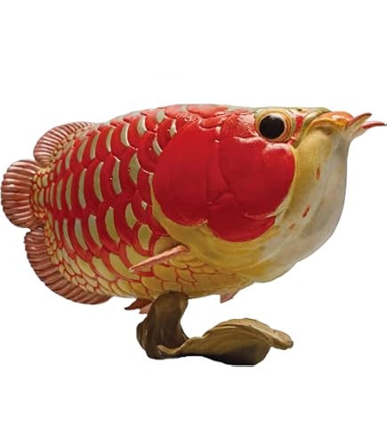 Amazon | EUHELOPA アジアアロワナ フィギュア 龍魚 淡水魚 観賞魚