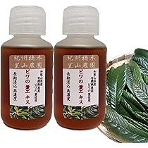 Amazon.co.jp: 紀州橋本里山農園 ビワの葉エキス100ml ×2 無農薬