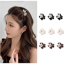 ヘアクリップ ミニ バンスクリップ 女の子 かわいい 10個セット 71m9uyS41QL._AC_UL210_SR210,