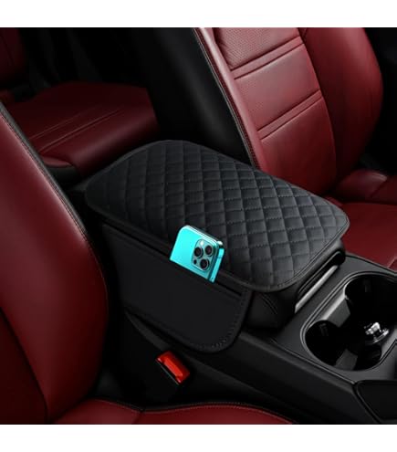 Car Armrest Cushion,Timorn Memory Foam Car Armrest Console,Car Center Console Armrest Pillow Car Armrest Cover(Black), Armrests - Canada