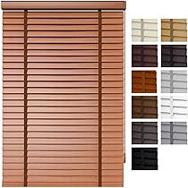 Amazon｜WOQIN ウッドブラインド 木製 ブラインドカーテン 木製