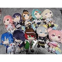 あおぎり高校ぬいぐるみ秋葉原限定全種10体セットポストカード付