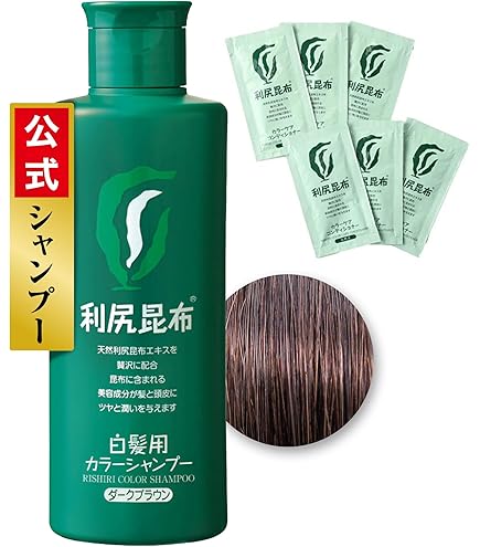 Sastty サスティ　大容量　利尻カラーシャンプー500ml 2本セット Amazon | Sastty (サスティ) 【白髪用】利尻カラーシャンプー (ダーク