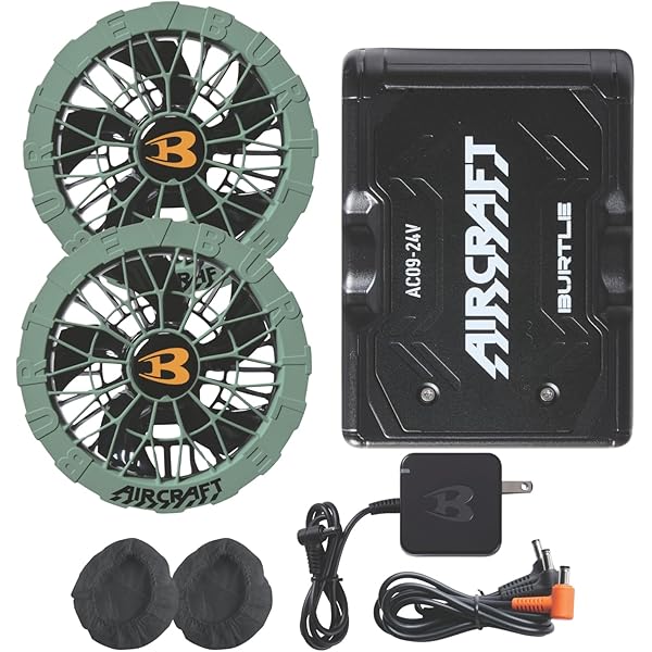 Amazon.co.jp: 2025 Bartle Aircraft 24V Battery Fan Set with