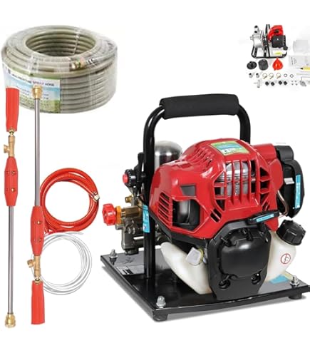 ✨美品　ハツタ　LP450MDX　エンジン動噴機　ホース有り　ガン無し✨ plusys_25949