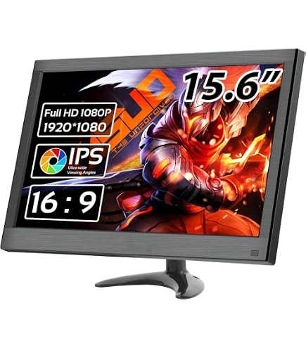 商品高解像度15.6インチ液晶ディスプレイ フルHD HDMI VGA 対応 Amazon.co.jp: エスケイネット製 15インチフルHD解像度 1980×1080