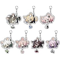 ダンガンロンパ セブンネット特典 アクリルキーホルダー 霧切響子 七海千秋 ダンガンロンパシリーズ - 緜さんイラスト 七海千秋 メイド&執事
