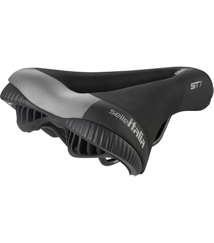 Amazon | Selle Italia T 2 Flow Saddle, Black/Hi-Viz 141［並行輸入