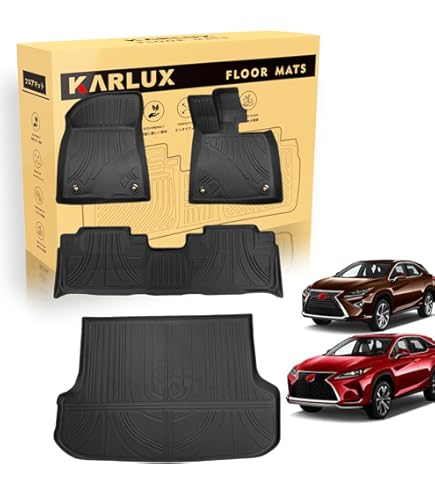 レクサス 純正 RX450hL RX450h RX300 ラバーフロアマット UKレクサス純正 RX200t/RX300/RX450h/RX450hL 20系 LEXUS RXロゴ入
